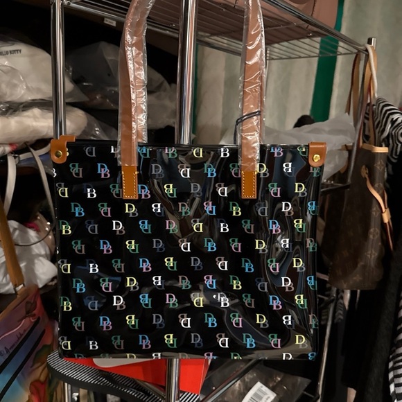 Dooney & Bourke Multicolor Signature Tote Bag brand new - Picture 5 of 5